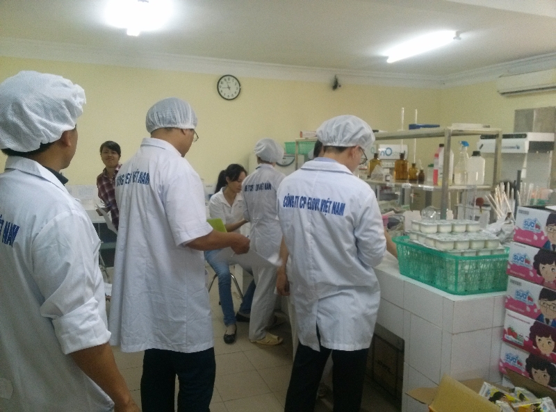 VinaCert đánh giá chứng nhận hợp quy thực phẩm tại Công ty CP Elovi Việt Nam