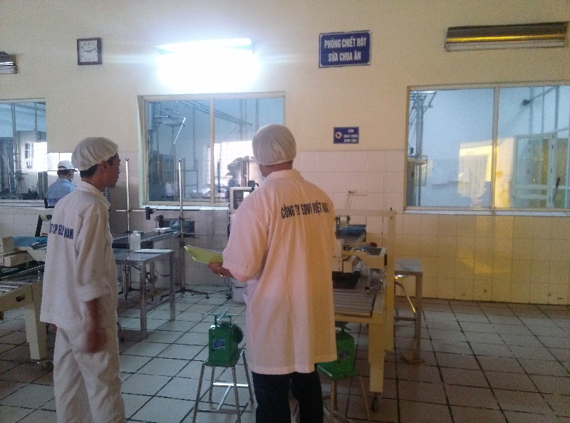 VinaCert đánh giá chứng nhận hợp quy thực phẩm tại Công ty CP Elovi Việt Nam