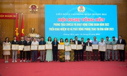 LĐLĐ Thành phố Hà Nội khen thưởng Công đoàn VinaCert vì có thành tích xuất sắc năm 2022