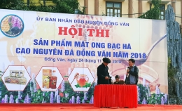 FSI tham dự hội thi sản phẩm mật ong bạc bà Cao nguyên đá Đồng Văn năm 2018