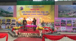 FSI thuộc VinaCert tham dự Hội thi sản phẩm mật ong bạc hà tỉnh Hà Giang năm 2017